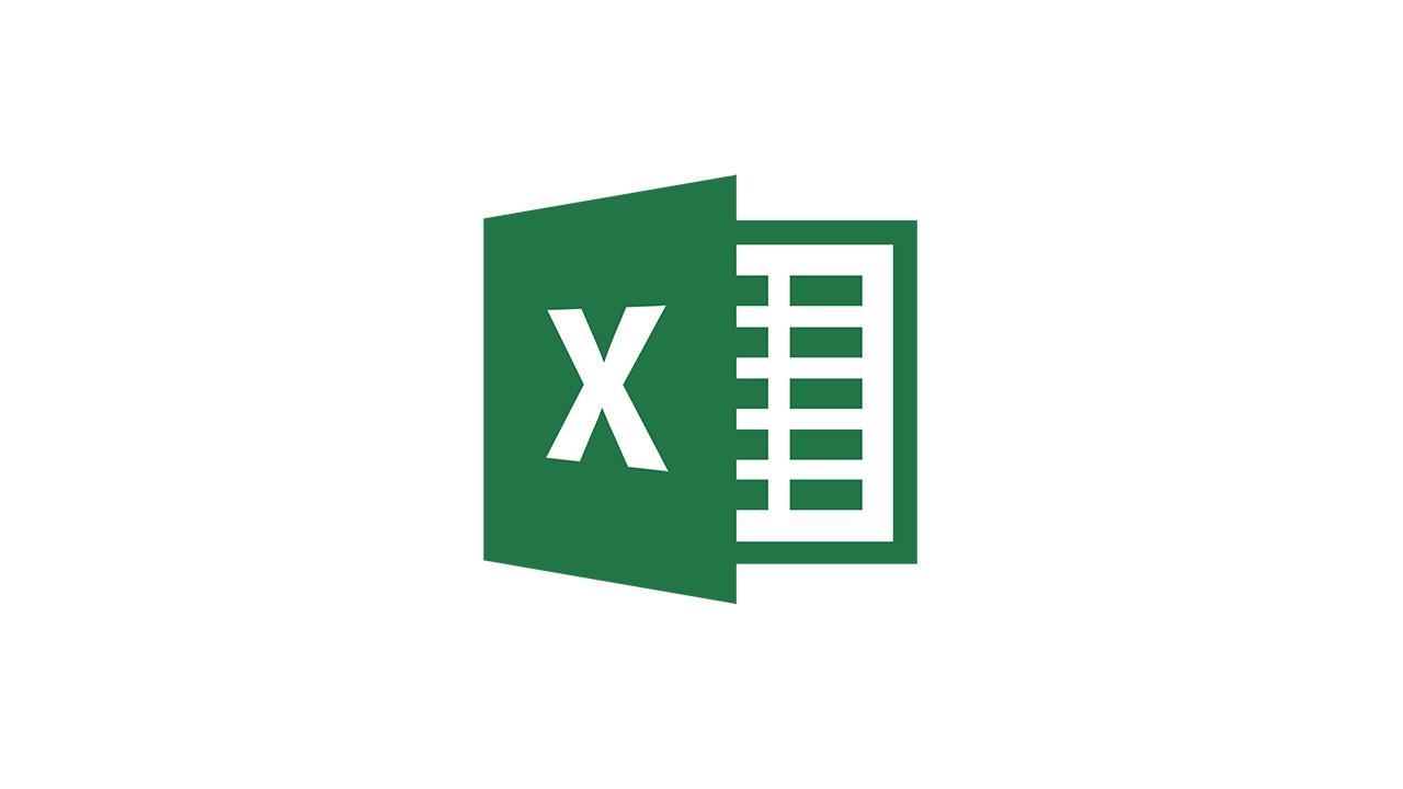 1280x720 Excel Icon Vector
