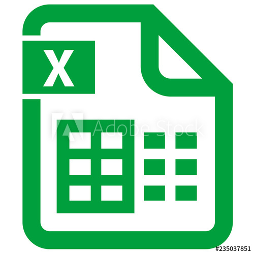 500x500 Digital Office Excel Icon