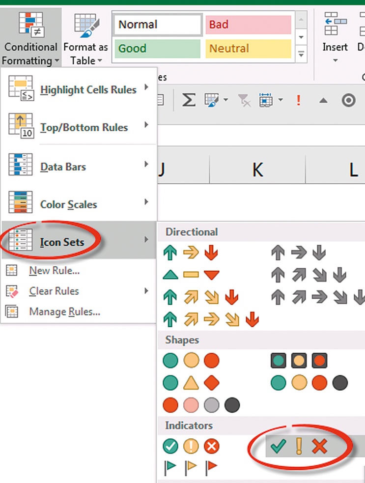 743x983 How To Use Icons In Excel Intheblack