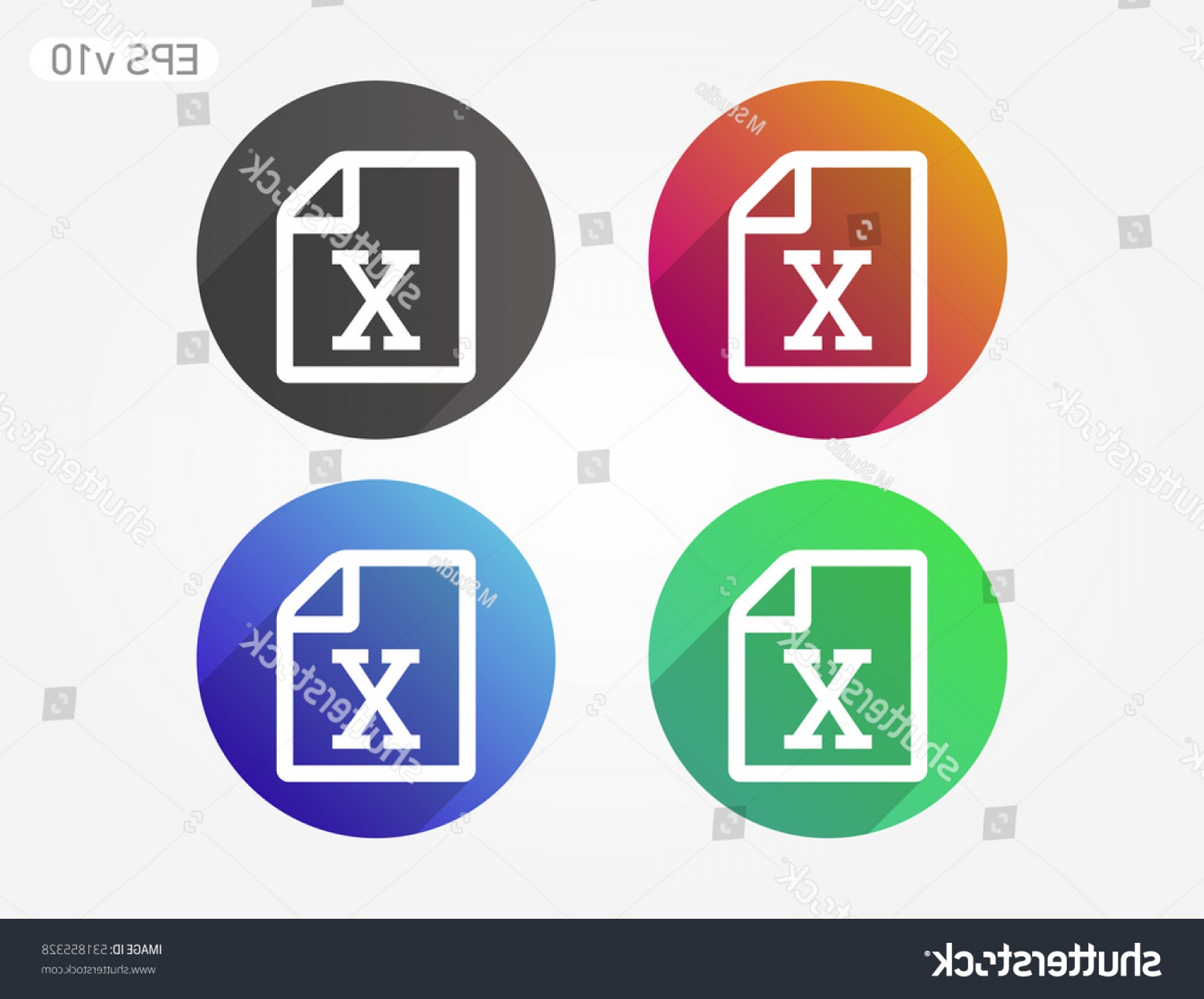 1800x1494 Colored Icon Excel Document Symbol Shadow Createmepink