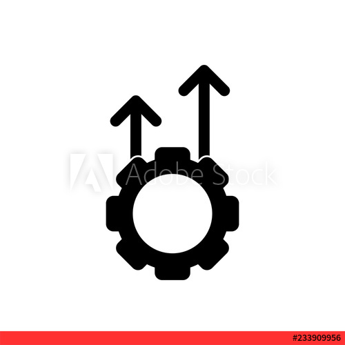 Operational Excellence Icon, Vector Illustration 500x500 Operational Excellence Icon, Vector Illustration