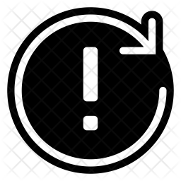 256x256 Recurring Icon Of Glyph Style