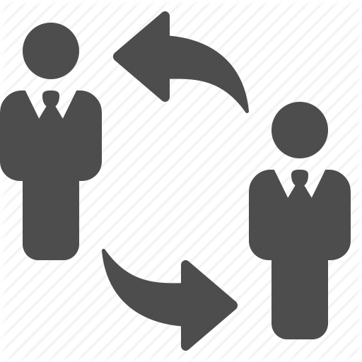 512x512 Arrows, Businessman, Businessmen, Change, Exchange Icon