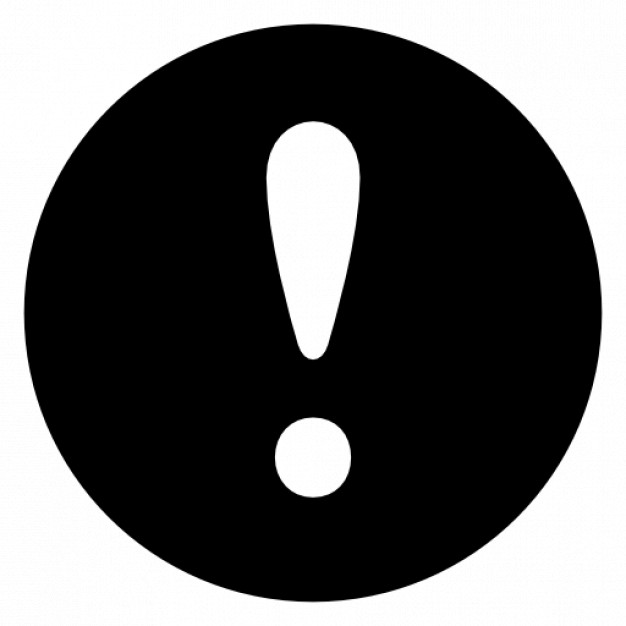 Exclamation Mark In A Circle Icons Free Download 626x626 Exclamation Mark In A Circle Icons Free Download