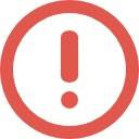 128x128 Exclamation Mark Icons