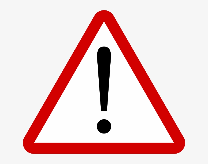 820x645 Warning, Attention, Road Sign, Exclamation Mark