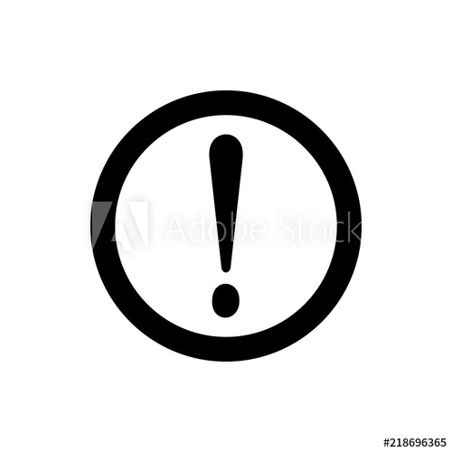500x500 Exclamation Point Icon Element Of Web Icon For Mobile Concept