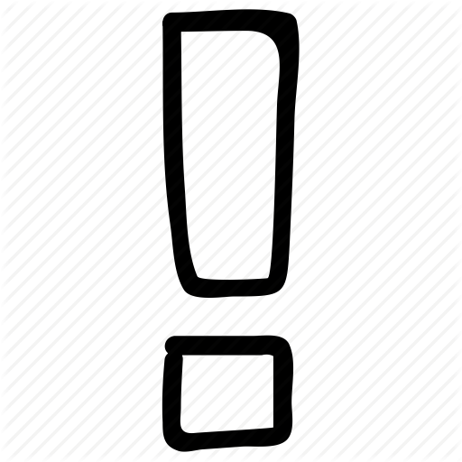 512x512 Error, Exclamation Mark, Exclamation Point, Exclamation Sign