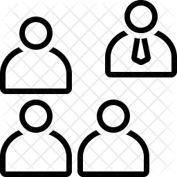 256x256 Exclude Icon Of Line Style