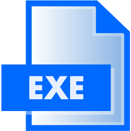 256x256 Exe Extension Icon