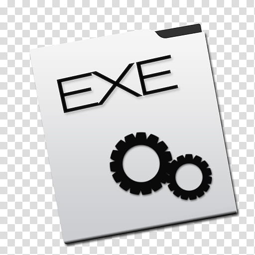512x512 Sonetto Icons And Extras, Exe, White And Black Exe Application