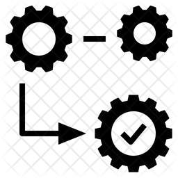 256x256 Execution Icon Of Glyph Style