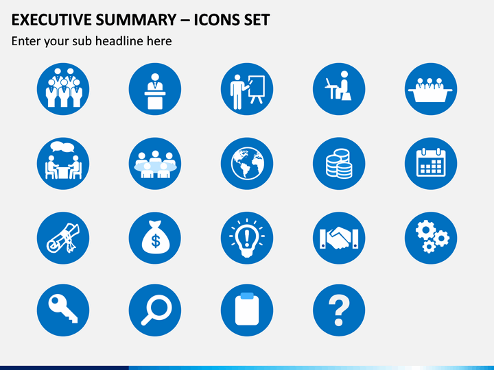 Executive Summary Icon At Collection Of Executive Summary Icon Free For 3913