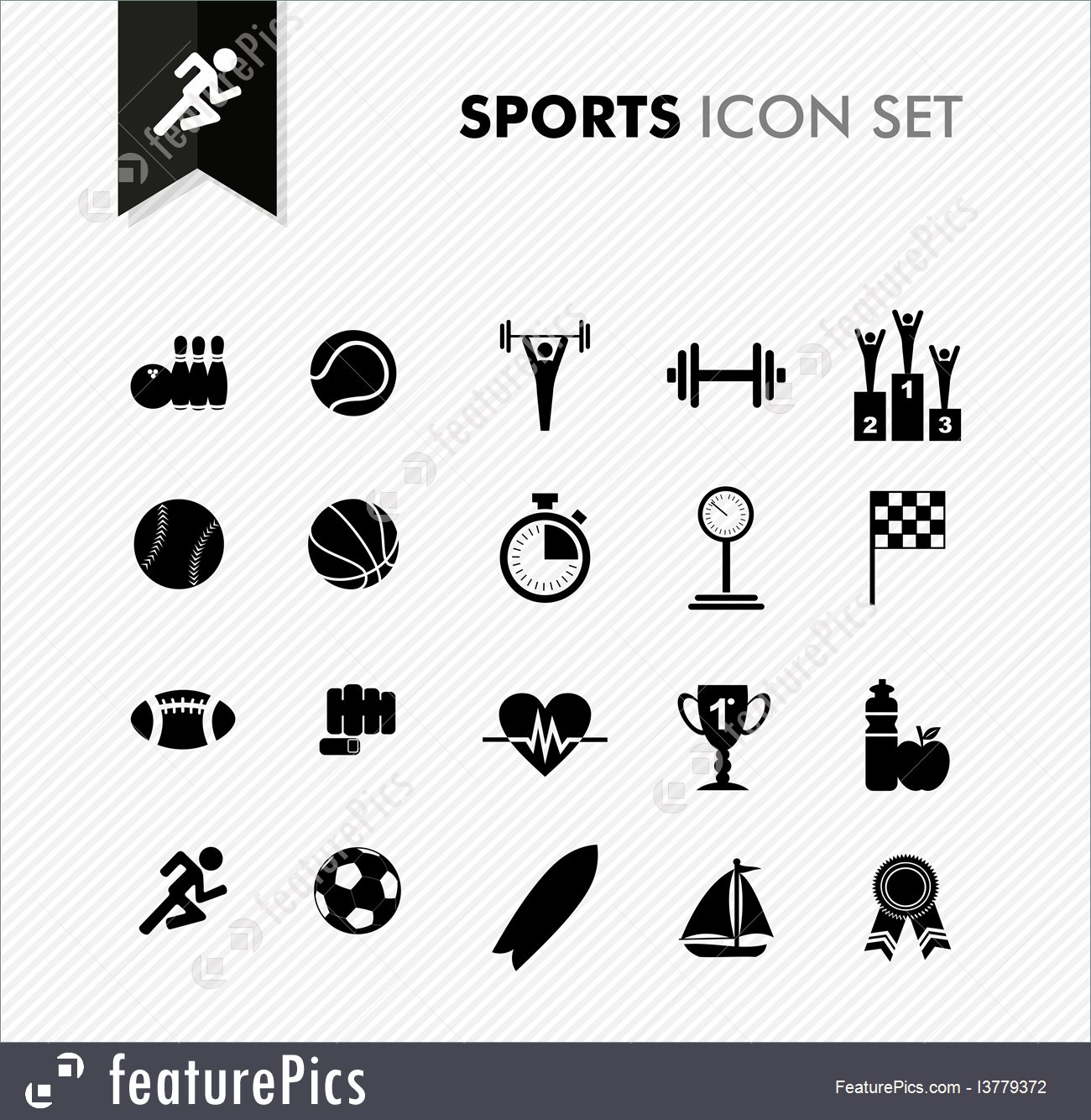 1300x1334 Emblems And Symbols Fresh Sports Icon Set