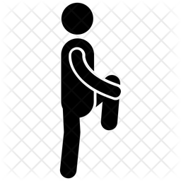 256x256 Exercise Icon Of Glyph Style