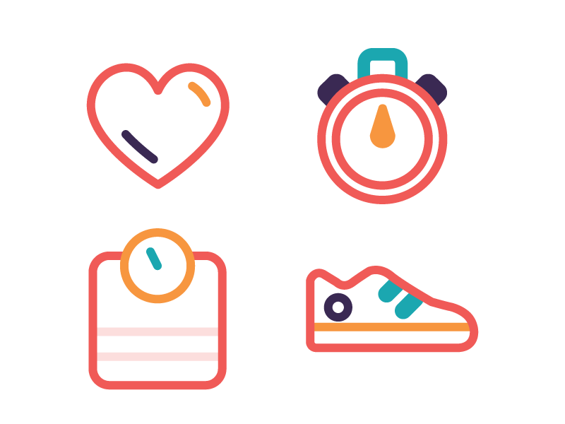 800x600 Exercise Icons