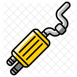Exhaust Icon Of Colored Outline Style 256x256 Exhaust Icon Of Colored Outline Style