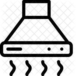 Hood Exhaust Icon Of Line Style 256x256 Hood Exhaust Icon Of Line Style