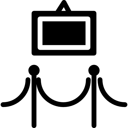 512x512 Painting Exhibit In Fine Art Museum Icons Free Download