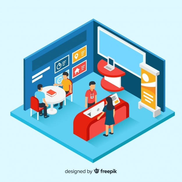 626x626 Exhibit Vectors, Photos And Free Download