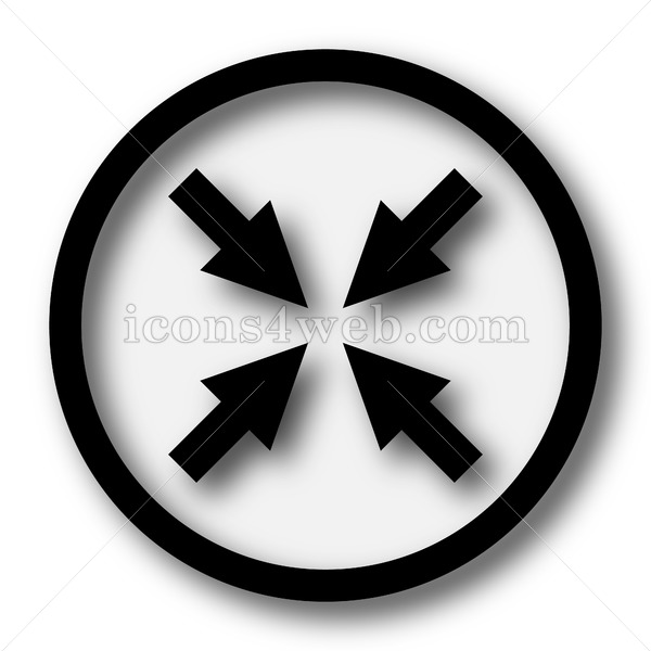 600x600 Exit Full Screen Simple Icon Exit Full Screen Simple Button