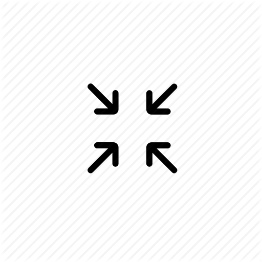 512x512 Exit Fullscreen, Fullscreen, Fullscreen Button, Fullscreen Icon