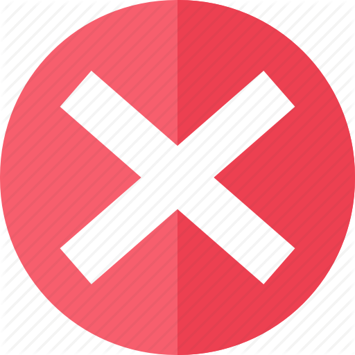 512x512 Close, Control, Exit, Media, Multimedia, Red Icon