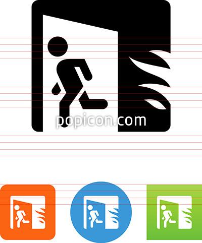 400x482 Exit Door Icon