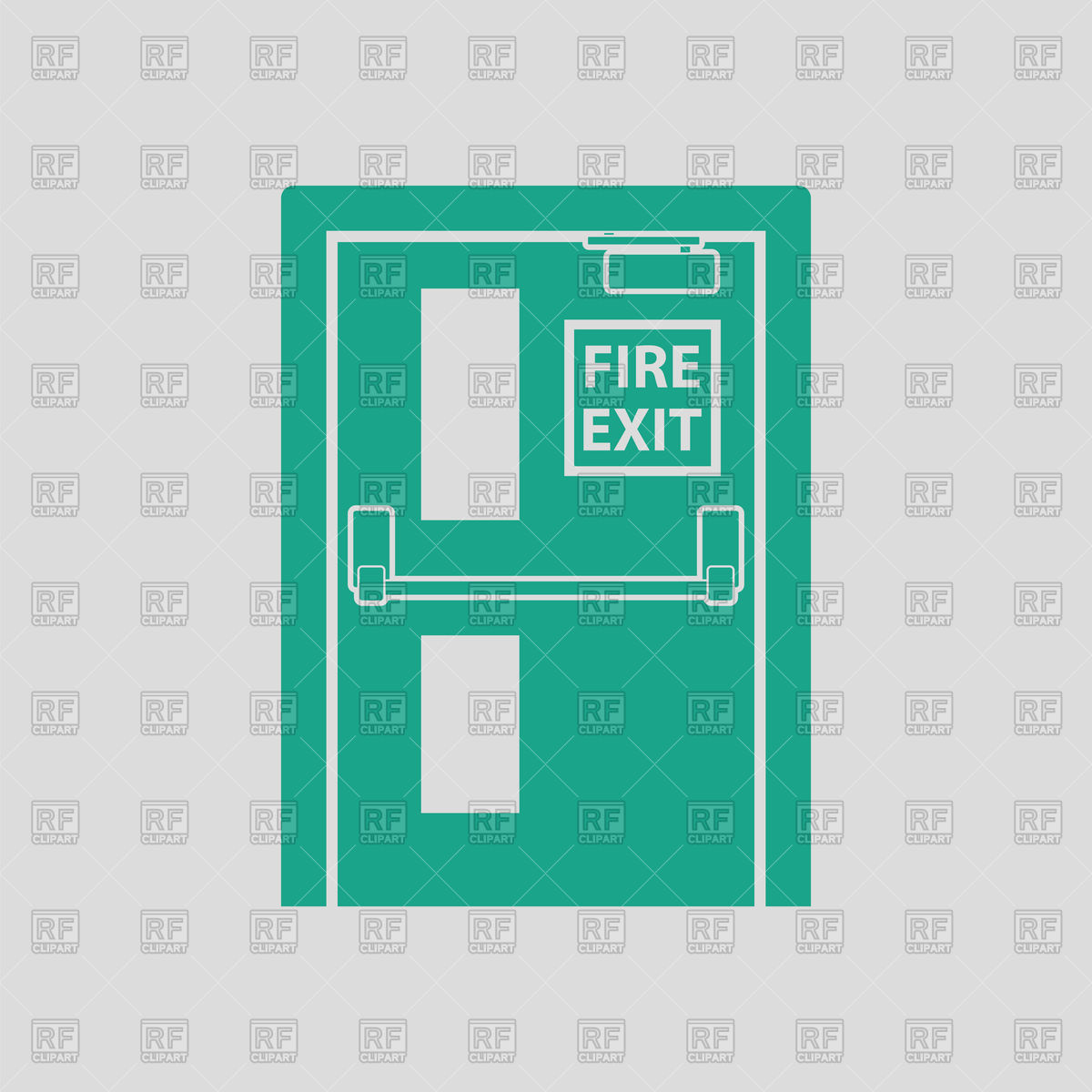 1200x1200 Fire Exit Door Icon Vector Image Of Signs, Symbols, Maps Angelp