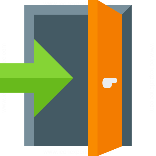 512x512 Iconexperience G Collection Door Exit Icon