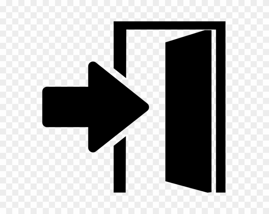 880x700 Open Exit Door