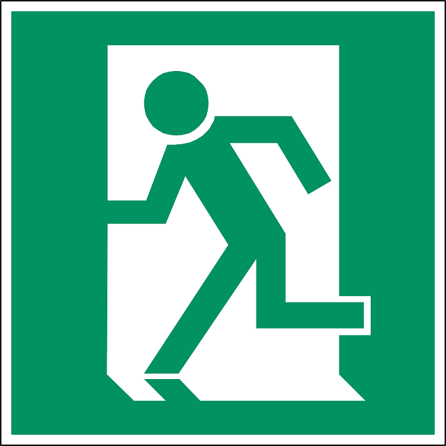 640x640 Free Photo Door Way Emergency Exit Symbol Sign Exit Icon