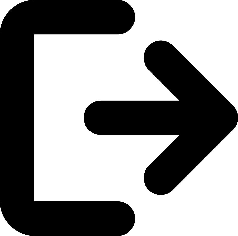 980x971 Dt Exit Png Icon Free Download