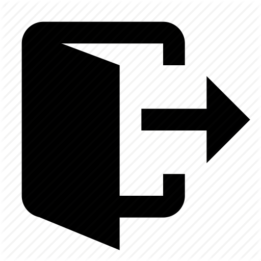 512x512 Door, Exit, Quit Icon