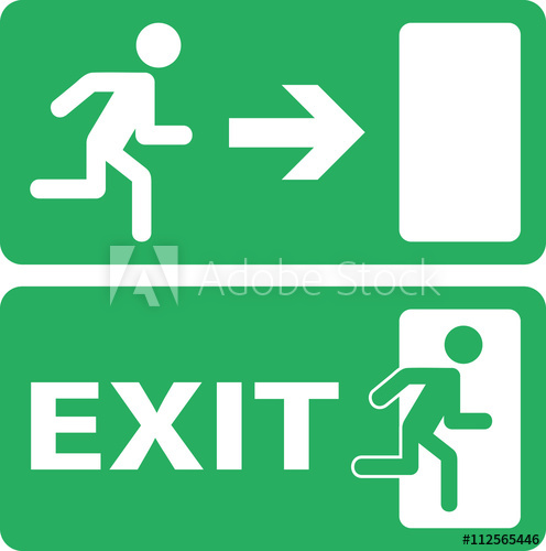 Exit Icon at Vectorified.com | Collection of Exit Icon free for ...