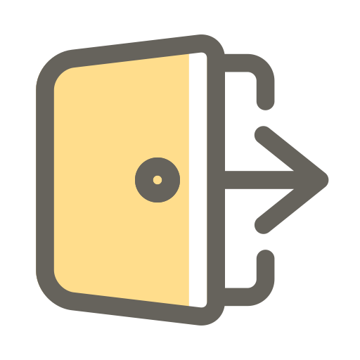 512x512 Exit, Exit, Export Icon With Png And Vector Format For Free