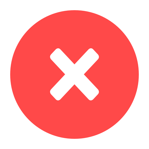 512x512 Cancel, Close, Delete, Dismiss, Exit, Recycle, Remove Icon