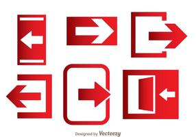 286x200 Emergency Exit Sign Free Vector Art