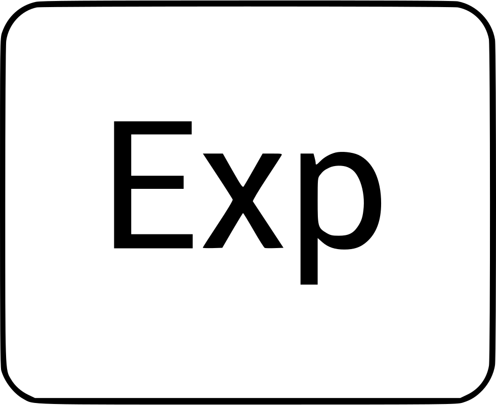 980x800 Exp Exponenta Math Function Png Icon Free Download