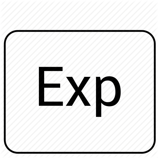 512x512 Calculator, Exp, Exponenta, Function, Math Icon