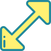 170x170 Expand Arrows Png Icon
