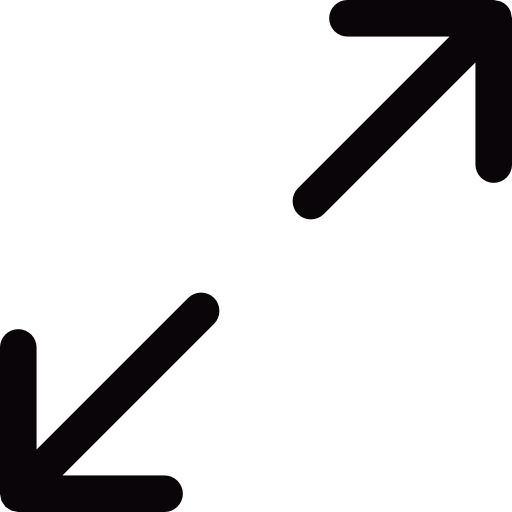 512x512 Little Thin Expand Arrows Icons Free Download
