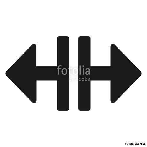 500x500 Vertically Expand Black Arrow Icon Stock Image And Royalty Free