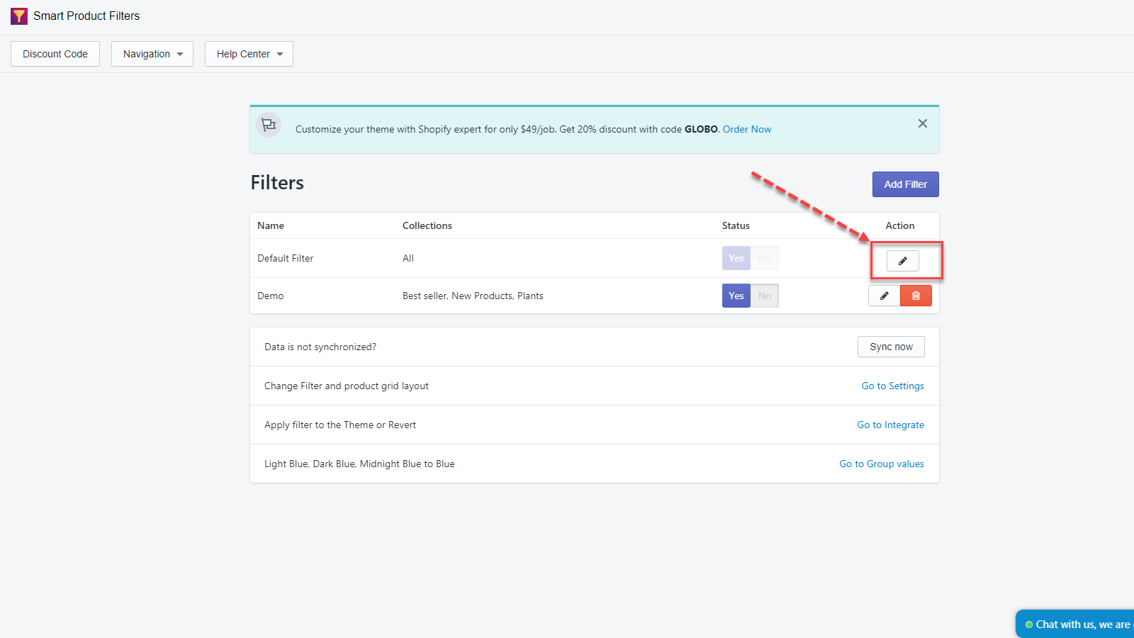 1600x900 How To Collapseexpand A Filter Option Globo Software Solution