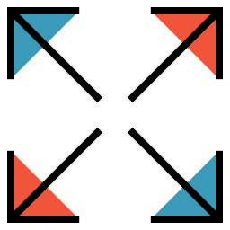 256x256 Premium Expand Icon Download Png