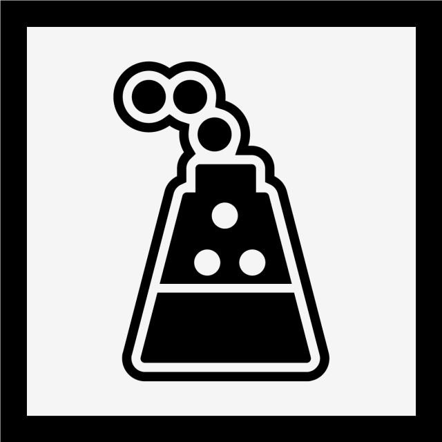 640x640 Vector Experiment Icon, Chemical, Chemistry, Experiment Png