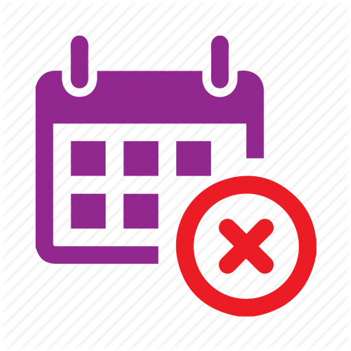 512x512 Calender, Cancel, Expired, Minus, Remove, Wrong Icon