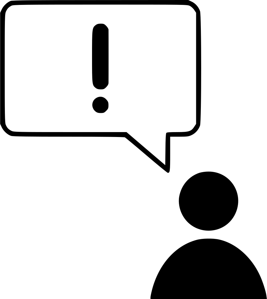 876x980 Person Explanation Png Icon Free Download