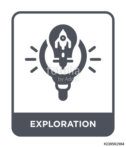 430x500 Exploration Icon Vector Stock Image And Royalty Free Vector