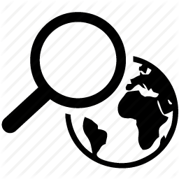 Explore, Find, Global, Globe, Locale, Locate, Magnifying Glass 256x256 Explore, Find, Global, Globe, Locale, Locate, Magnifying Glass
